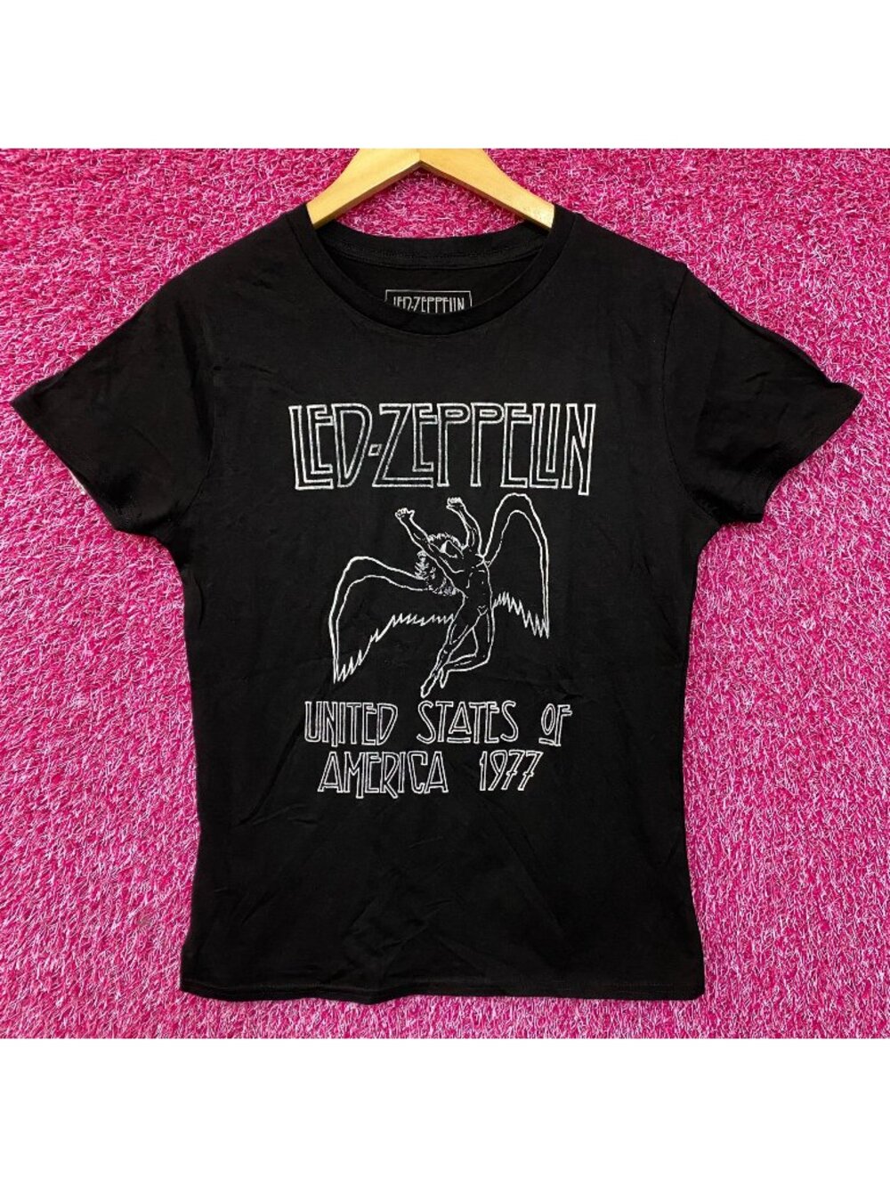 Led Zeppelin Icarus United States of America 1977 T-Shirt Small